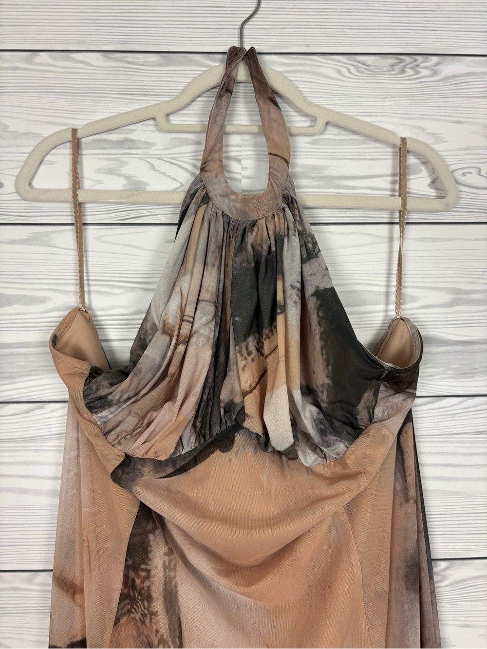 Let Me Be knit halter maxi dress size 1X NWT - Picture 4 of 12